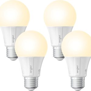 Smart Light Bulbs, Zigbee Hub Required, Works with Alexa and SmartThings, Voice Control with Google Home and Echo