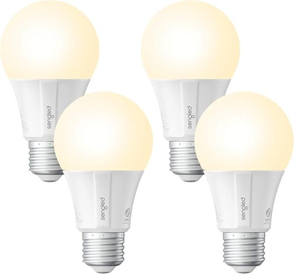Smart Light Bulbs, Zigbee Hub Required, Works with Alexa and SmartThings, Voice Control with Google Home and Echo